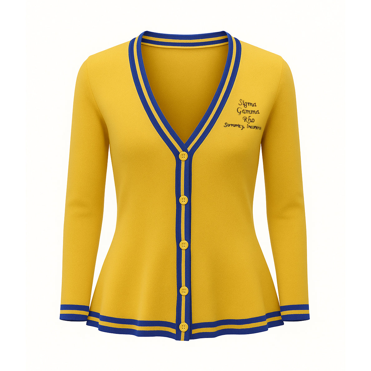 Pretty Poodle Peplum Cardigan (Pre-Sale- Delivery 11/1)