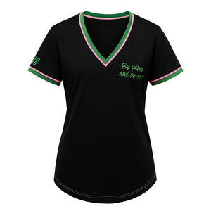 The Pretty Motto Perfect Tee - Black Out Version