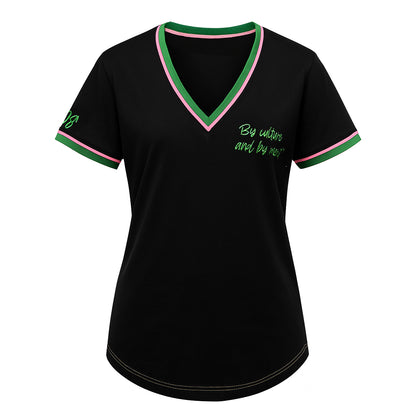 The Pretty Motto Perfect Tee - Black Out Version