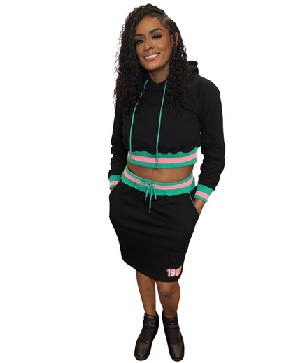 Pretty Blacked Out Hoodie