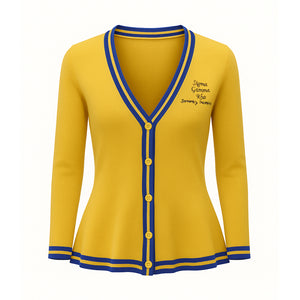 Pretty Poodle Peplum Cardigan (Pre-Sale has ended)