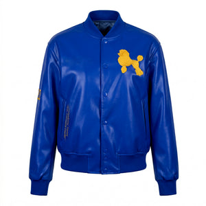 Pretty Poodle Bomber Jacket  💙💛  - Greater Legacy Edition