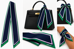 Pretty Signature Bag Tie | AKA Handbag Scarf