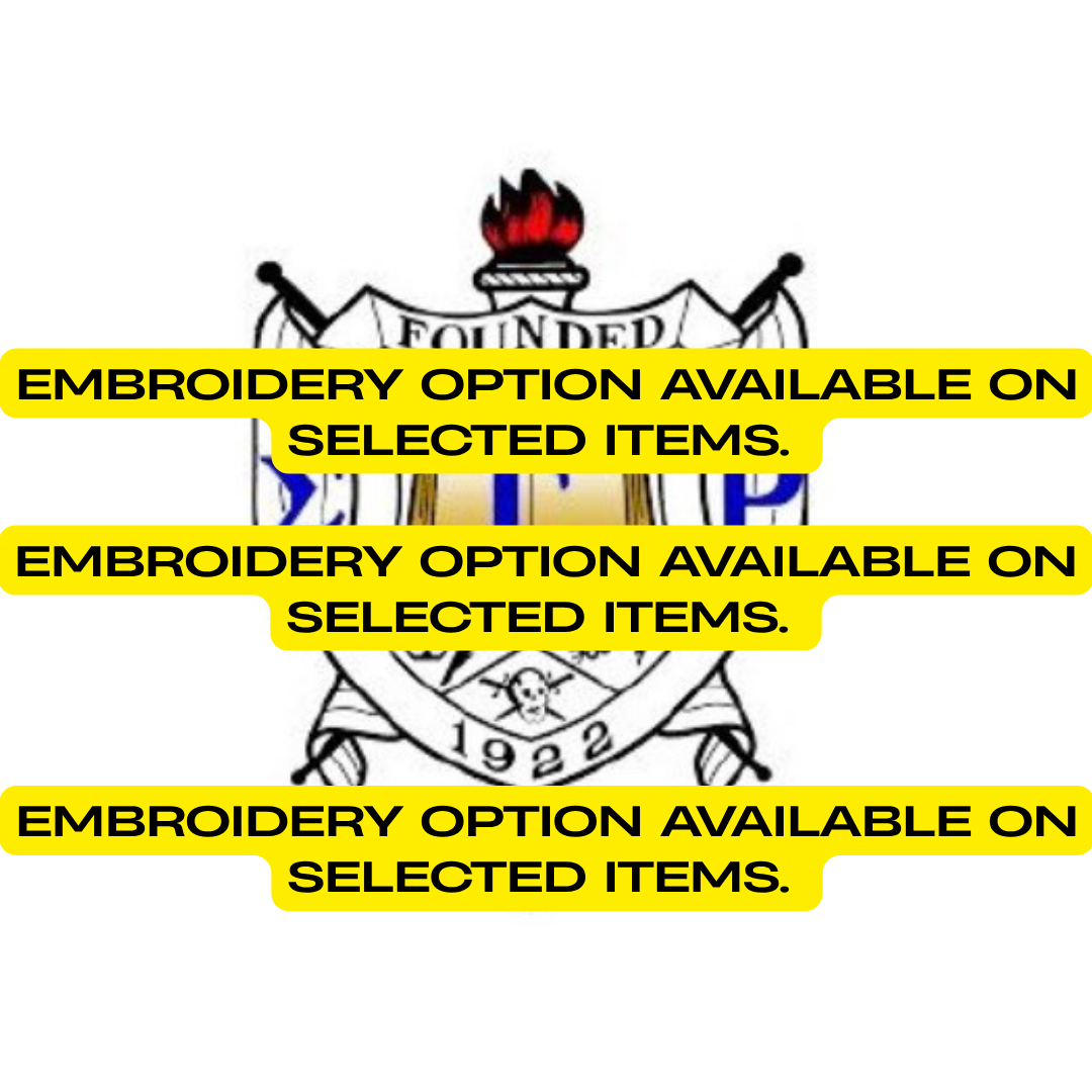 Sigma Gamma Rho Sorority, Incorporated Shield Embroidery