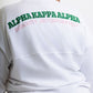 All White Pretty Ivy Puff Long Sleeve Tee