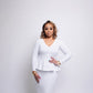 🤍 Sisterly Incorporated Peplum Cardigan