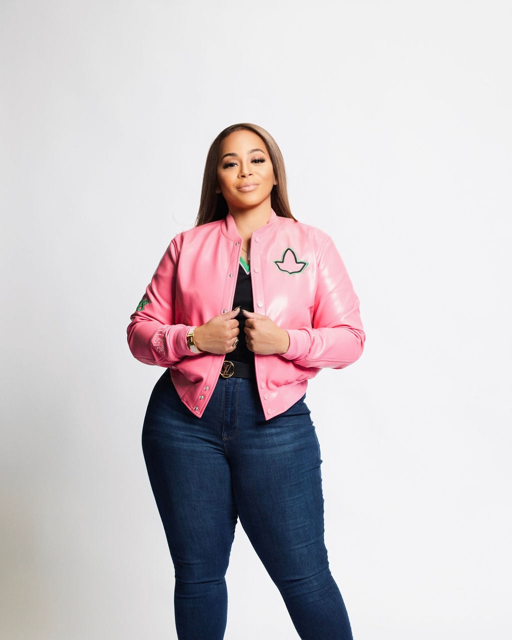 Pretty Pink Bomber Jacket