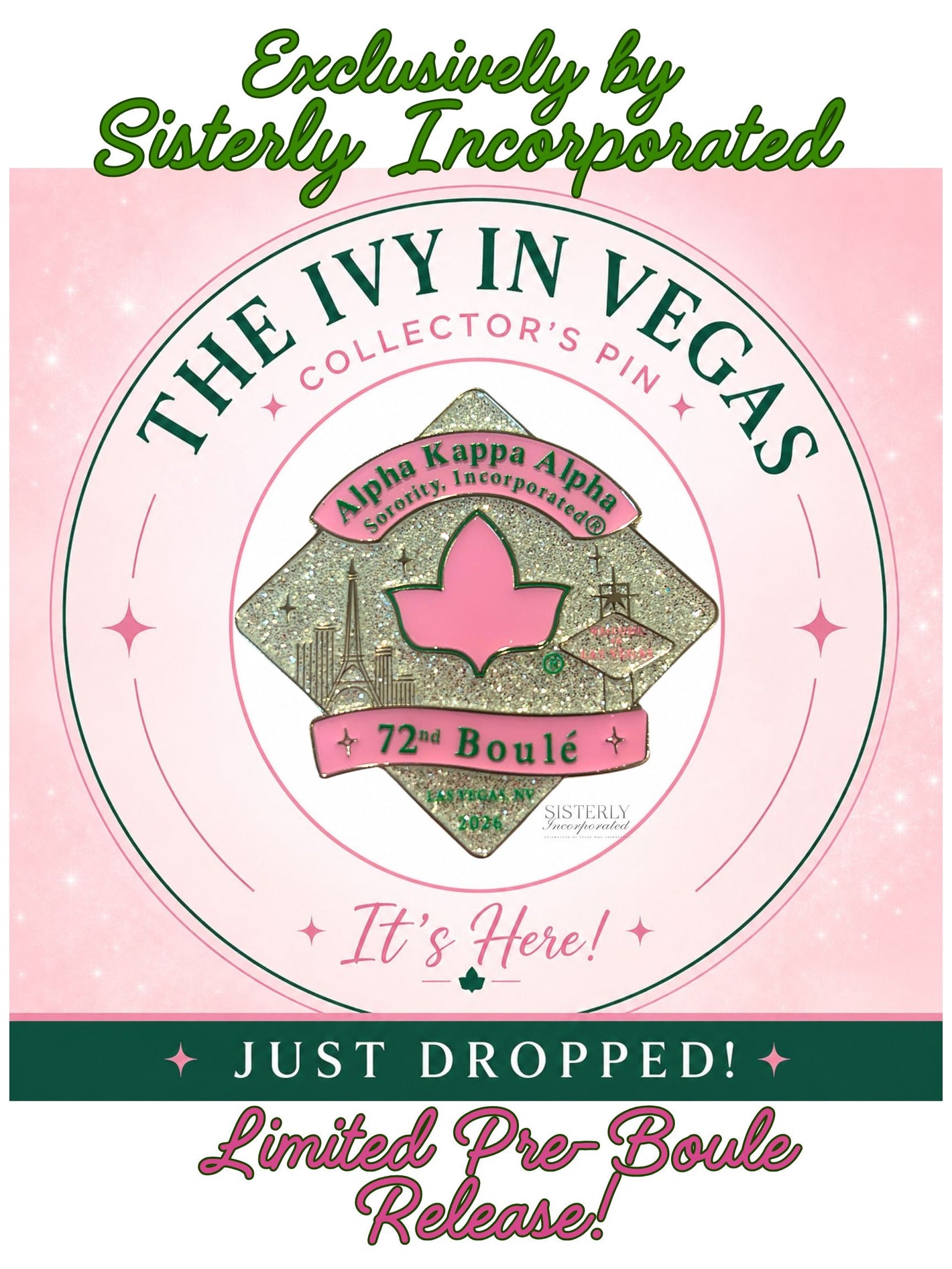 The Ivy in Vegas Collector’s Pin