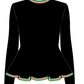The Pretty Peplum Cardigan  - Omicron Eta Omega