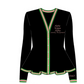The Pretty Peplum Cardigan  - Omicron Eta Omega