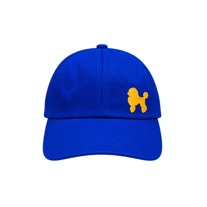Pretty Poodle Satin-Lined Cap 💙💛
