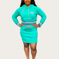 The Pretty Homecoming Crop Hoodie & Skirt Set (Pieces sold separately )
